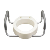 Drive Medical Premium Raised Toilet Seat with Removable Arms